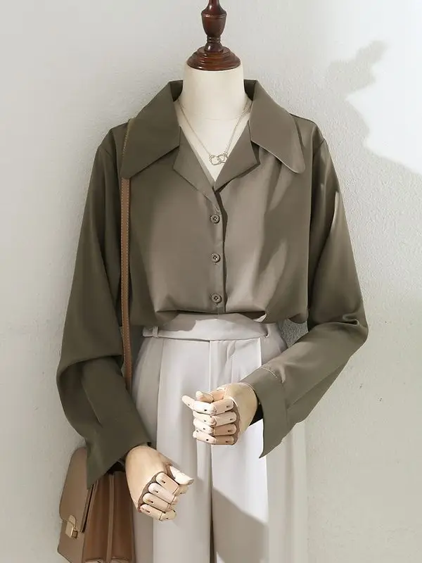 Long Sleeve Shirts Womens Cotton Ruffled Slim Fit Romantic Feminine Minimalist Comfortable Elegant Daily Vacation Work Wear
Long Sleeve Shirts Womens Cotton Ruffled Slim Fit Romantic Feminine Minimalist Comfortable Elegant Daily Vacation Work Wear