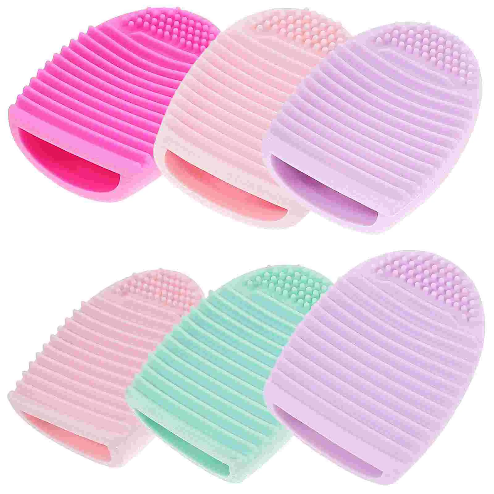 6pcs Silicone Beauty Brush Cleaning Mat Makeup Brush Cleaner Mat Mixed Color Beauty Cleaner Brush Cleaning Pad
6pcs Silicone Beauty Brush Cleaning Mat Makeup Brush Cleaner Mat Mixed Color Beauty Cleaner Brush Cleaning Pad