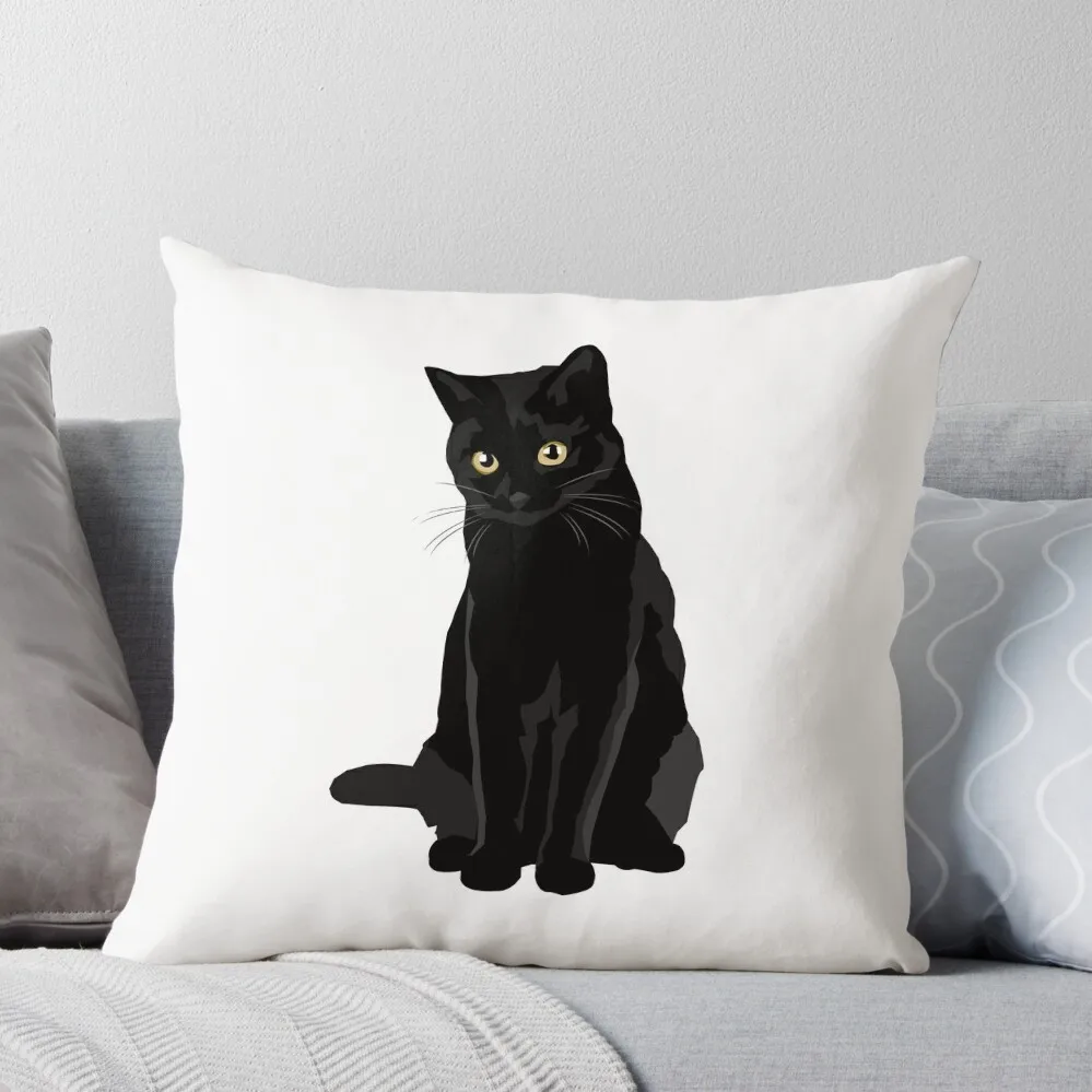 Black Cat Throw Pillow Cushions Home Decor Luxury Pillow Cover home decor items
Black Cat Throw Pillow Cushions Home Decor Luxury Pillow Cover home decor items