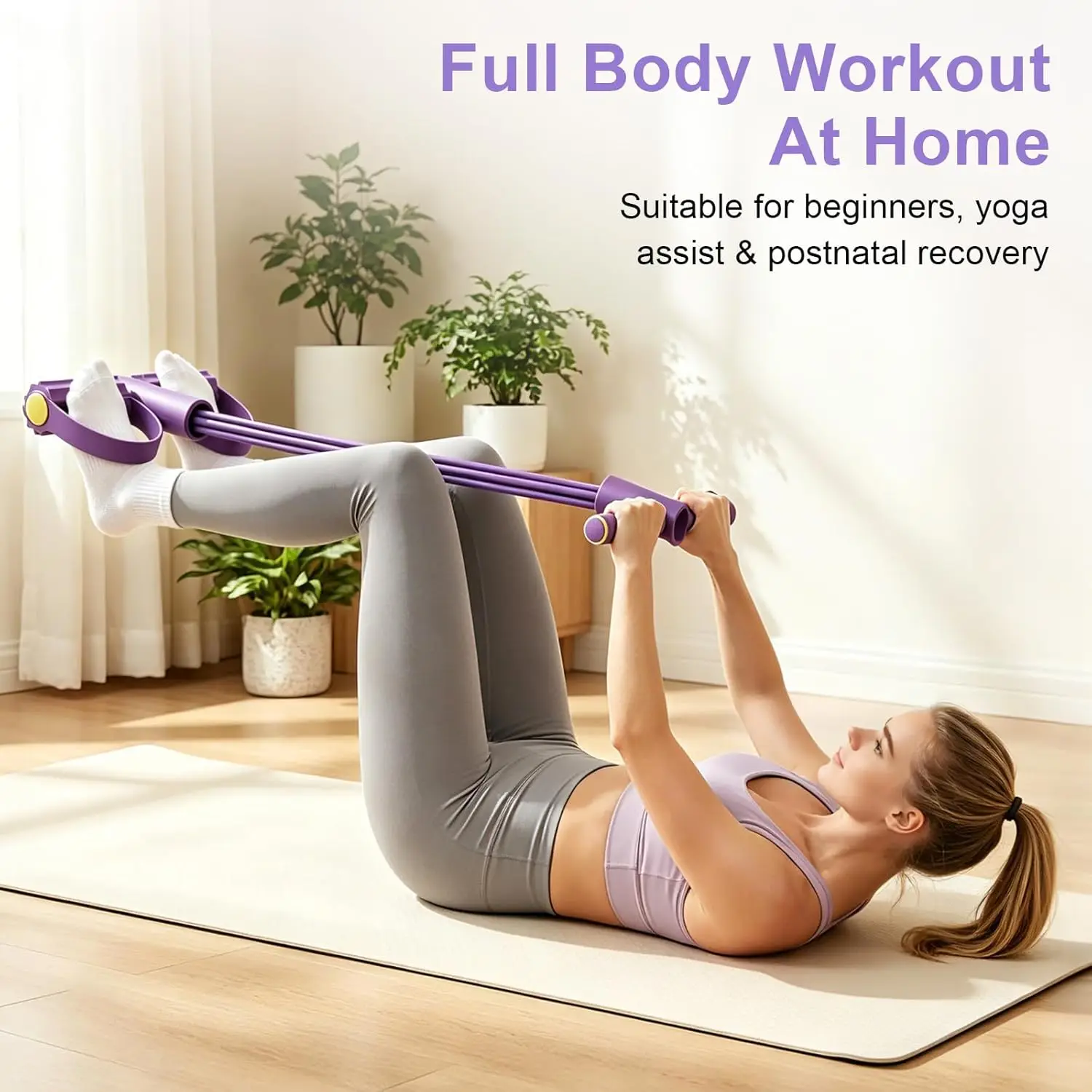 4-Tube Resistance Band Multi Function Tension Rope Fitness Bands 6-Tube Elastic Yoga Pedal Puller For Sports Exercises At Gym
4-Tube Resistance Band Multi Function Tension Rope Fitness Bands 6-Tube Elastic Yoga Pedal Puller For Sports Exercises At Gym