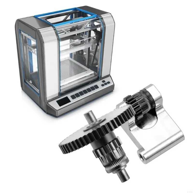 3D Printer Extruder Gear Replacement with Integrated Rod and Hardened Steel Feed Teeth for Extrusion Assembly Repair and F19E
3D Printer Extruder Gear Replacement with Integrated Rod and Hardened Steel Feed Teeth for Extrusion Assembly Repair and F19E