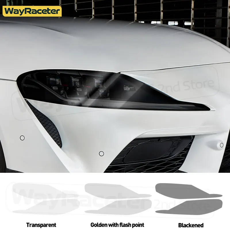 Car Headlight Protective Film Smoked Black Tint Vinyl Transparent TPU Sticker For Toyota Supra 2024 2025 Accessories 2020 +
Car Headlight Protective Film Smoked Black Tint Vinyl Transparent TPU Sticker For Toyota Supra 2024 2025 Accessories 2020 +