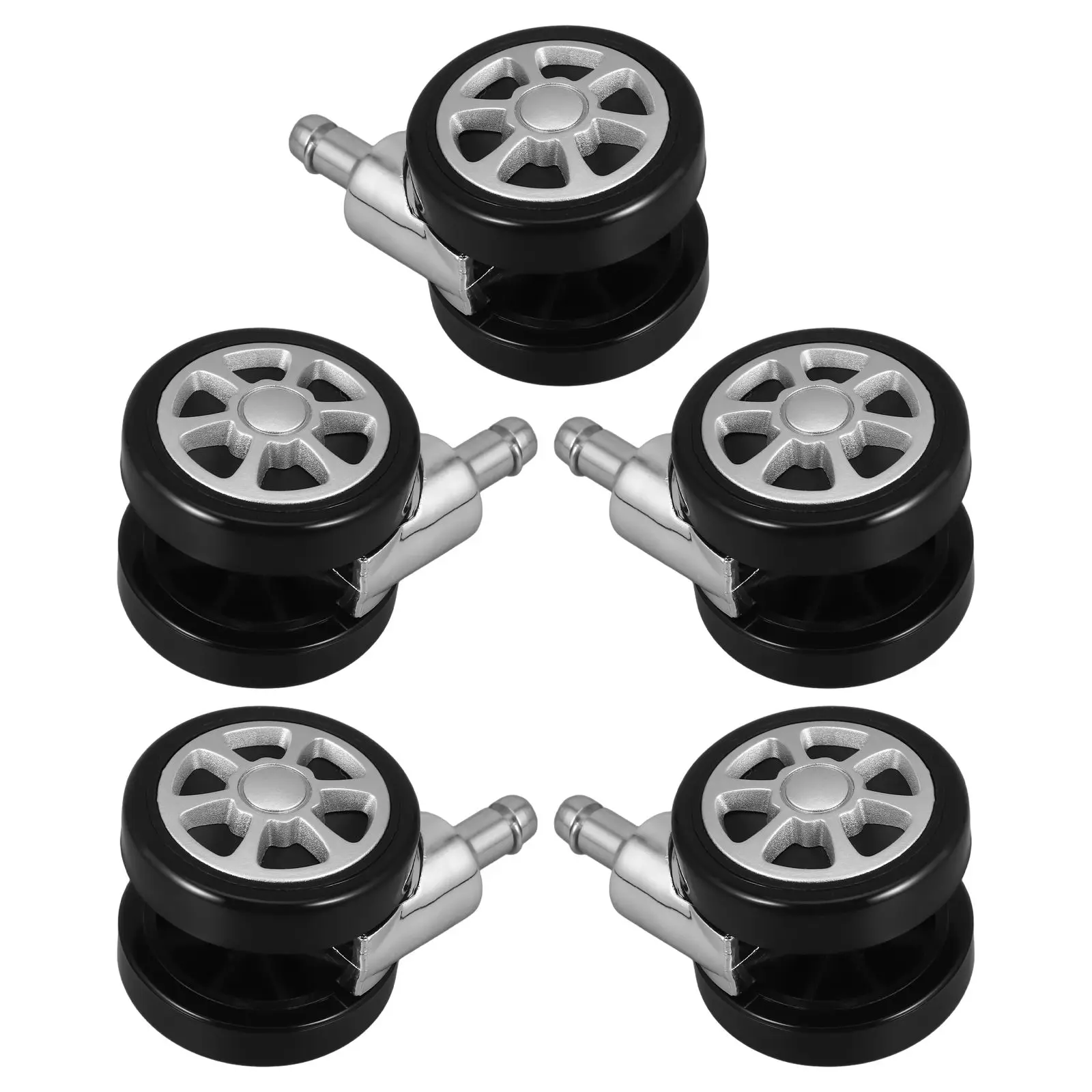 5 Pcs 2 5 Inch Swivel Casters Office Chair Wheels Replacement Non Slip Quiet Heavy Duty Caster Wheels For Chair Furniture Wheel 
5 Pcs 2 5 Inch Swivel Casters Office Chair Wheels Replacement Non Slip Quiet Heavy Duty Caster Wheels For Chair Furniture Wheel