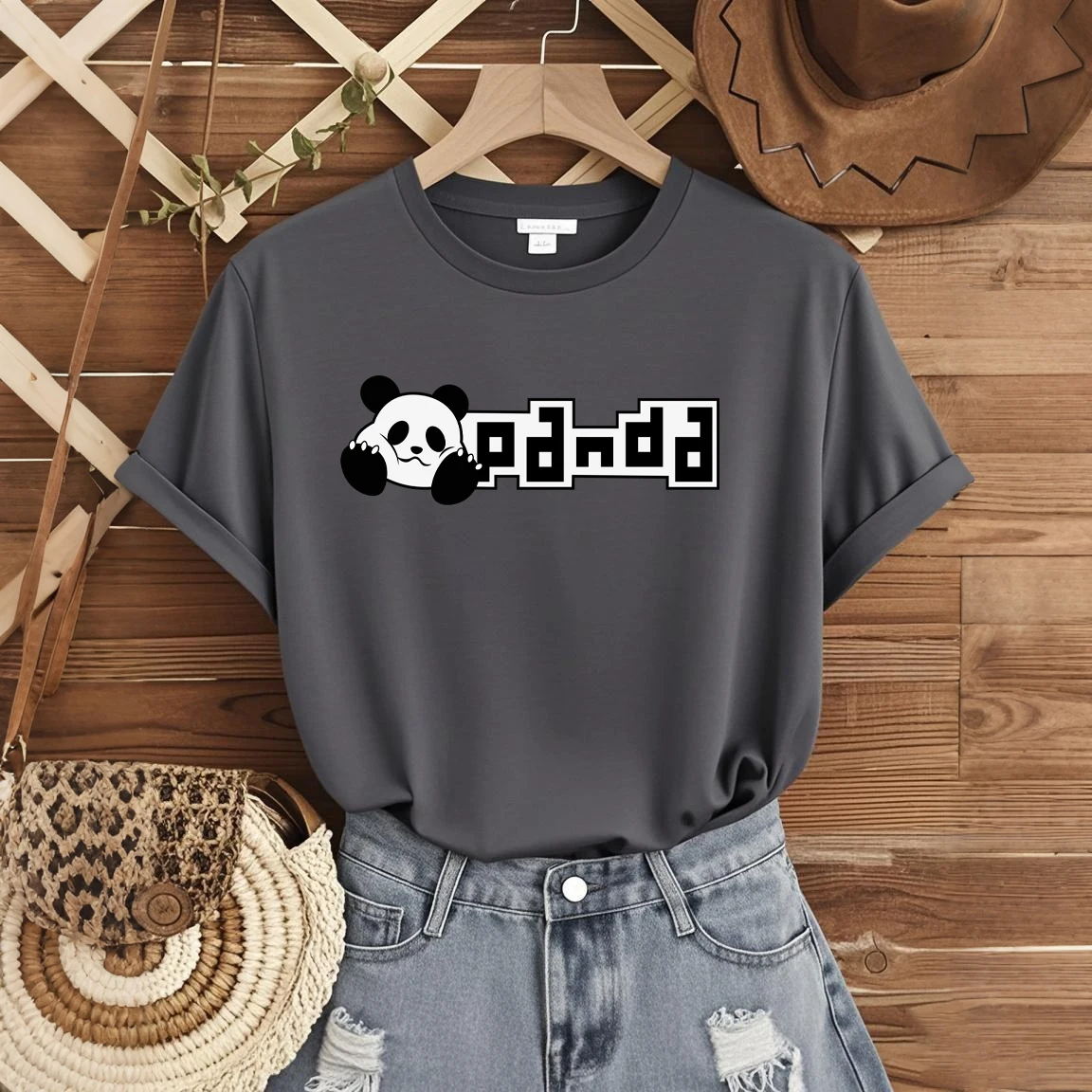 Women's T-Shirt Casual Round Neck Short Sleeve Panda Print Graphic Spring Summer Breathable Fit Fashion Trend
Women's T-Shirt Casual Round Neck Short Sleeve Panda Print Graphic Spring Summer Breathable Fit Fashion Trend