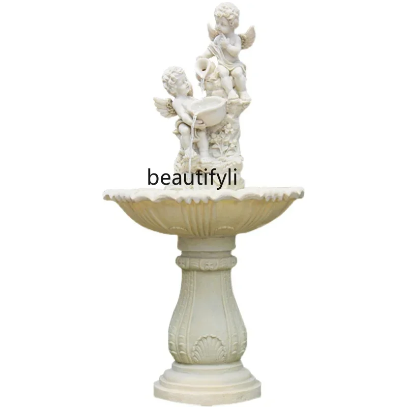 European Style Courtyard Decoration Water Fountain Wedding Fish Pond Outdoor Garden Decoration
European Style Courtyard Decoration Water Fountain Wedding Fish Pond Outdoor Garden Decoration