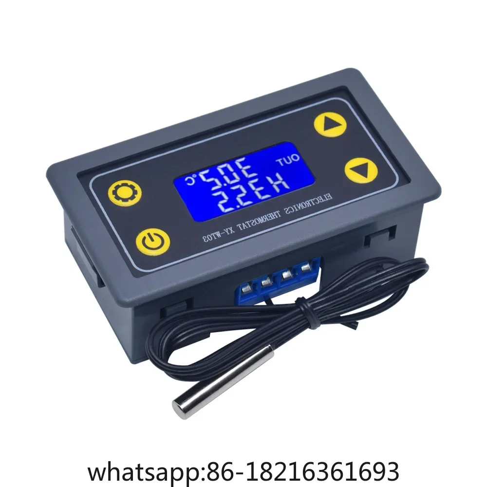XY-WT03 Remote WIFI Thermostat High Precision Temperature Controller Module Refrigeration & Heating APP Temperature Acquisition
XY-WT03 Remote WIFI Thermostat High Precision Temperature Controller Module Refrigeration & Heating APP Temperature Acquisition