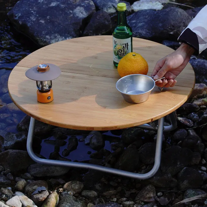 Foldable Bamboo Board Round Table Portable Outdoor Picnic Barbecue Table Folding Camping Small Round Table Coffee Table
Foldable Bamboo Board Round Table Portable Outdoor Picnic Barbecue Table Folding Camping Small Round Table Coffee Table