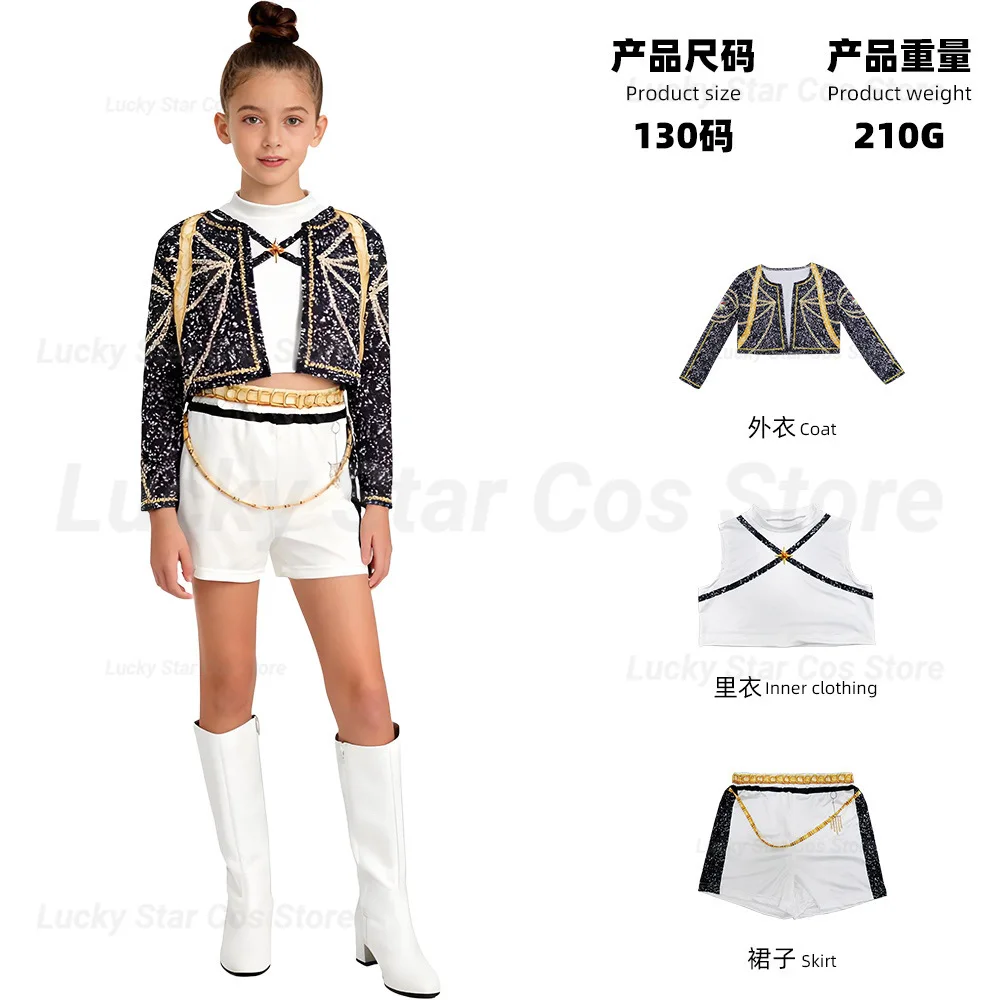 Anime Movie K pop Kids Demon Hunter Cosplay Rumi Zoey Mira Cosplay Suit Clothes KPop Rumi Zoey Cosplay Costume 3D Print Costume
Anime Movie K pop Kids Demon Hunter Cosplay Rumi Zoey Mira Cosplay Suit Clothes KPop Rumi Zoey Cosplay Costume 3D Print Costume