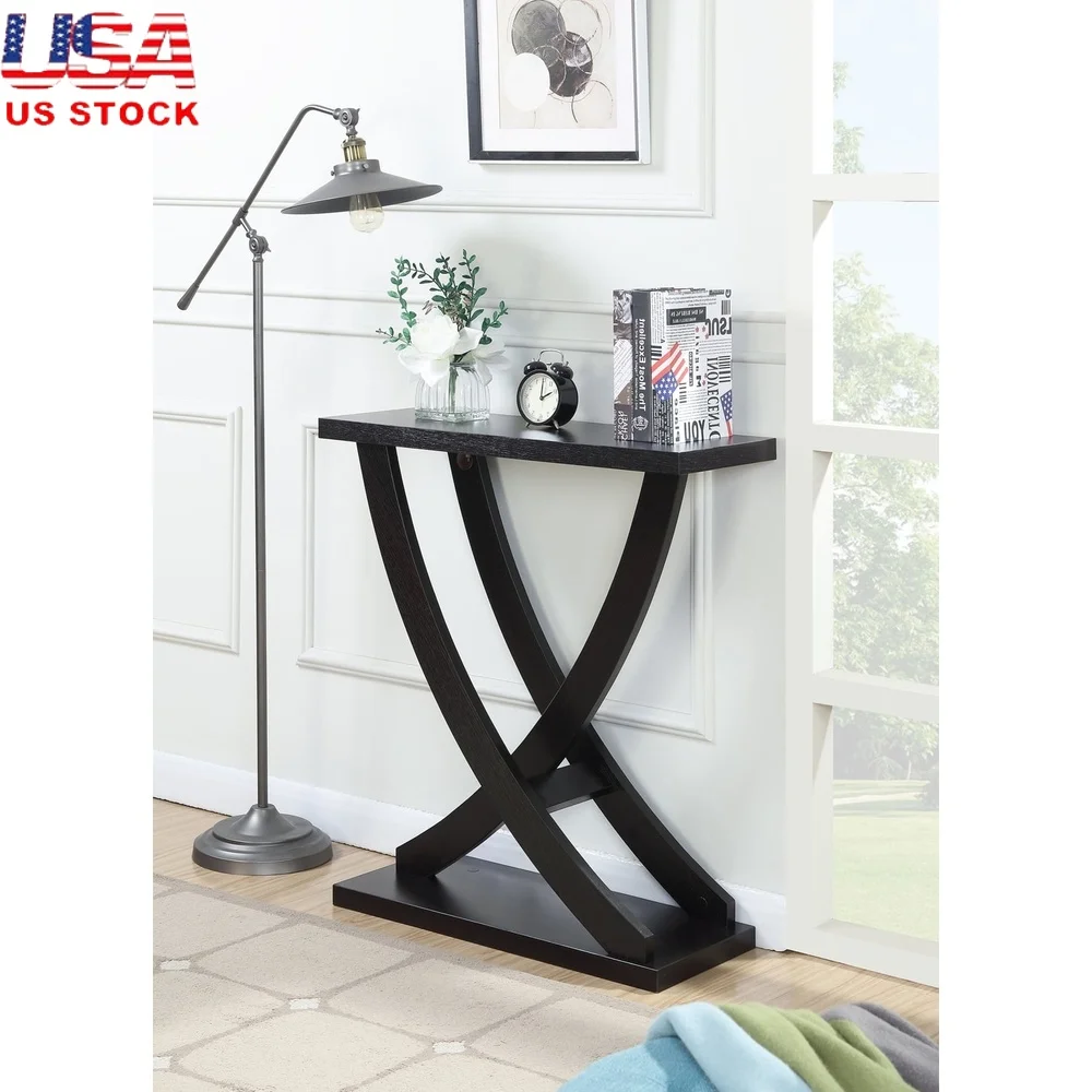 Newport Criss-Cross Console Table Modern Indoor Storage Display Table Wood Grain Finish Durable Design Easy Assembly
Newport Criss-Cross Console Table Modern Indoor Storage Display Table Wood Grain Finish Durable Design Easy Assembly