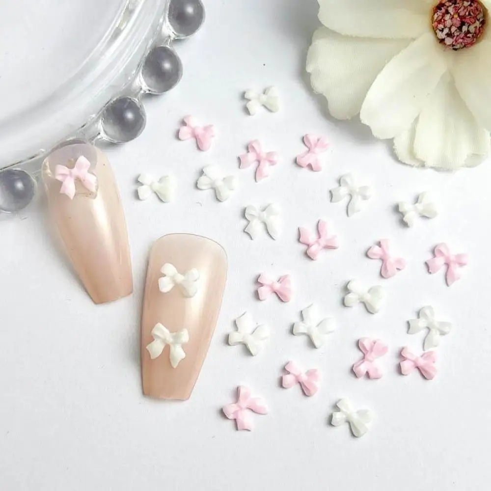 3D Sweet Solid Color Ties Resin Nail Charms Mini Minimalist Pink White Bowknots Nail Art Decorations for Manicure DIY Supplies
3D Sweet Solid Color Ties Resin Nail Charms Mini Minimalist Pink White Bowknots Nail Art Decorations for Manicure DIY Supplies