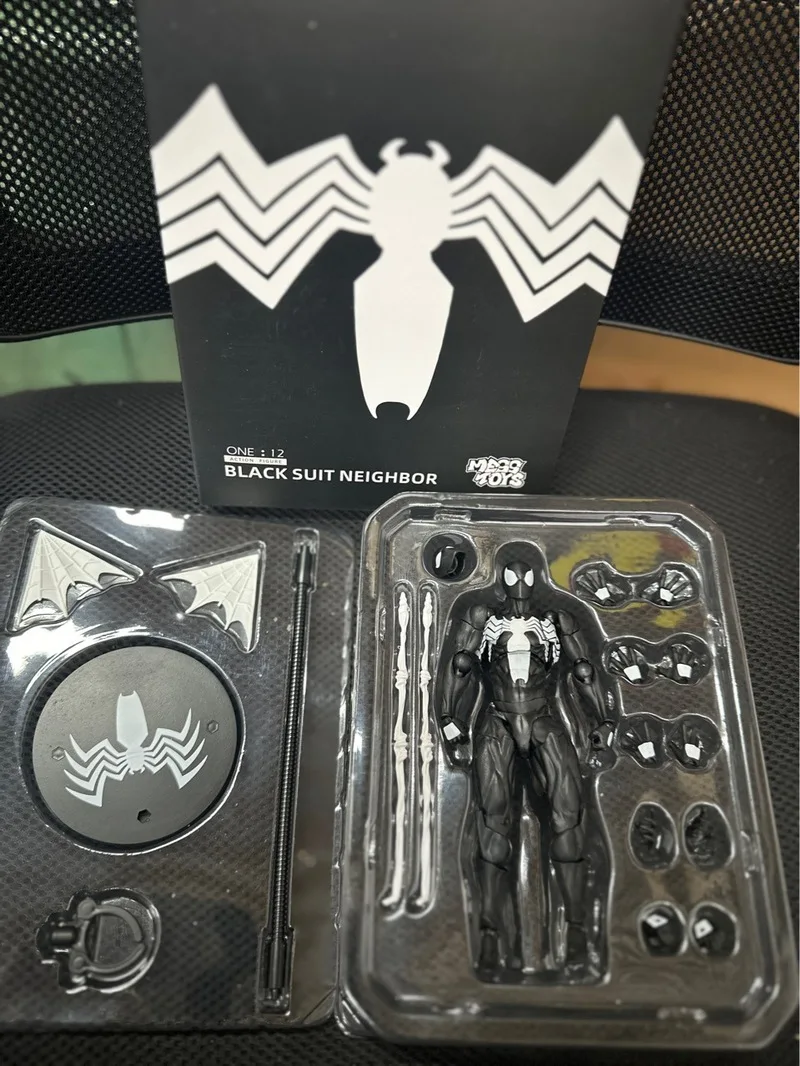 2025 High Quality K Medium K Black Neighbor Symbiote Spider Man Black Venom Battle Suit Joint Movable Collection Figurine Gift
2025 High Quality K Medium K Black Neighbor Symbiote Spider Man Black Venom Battle Suit Joint Movable Collection Figurine Gift