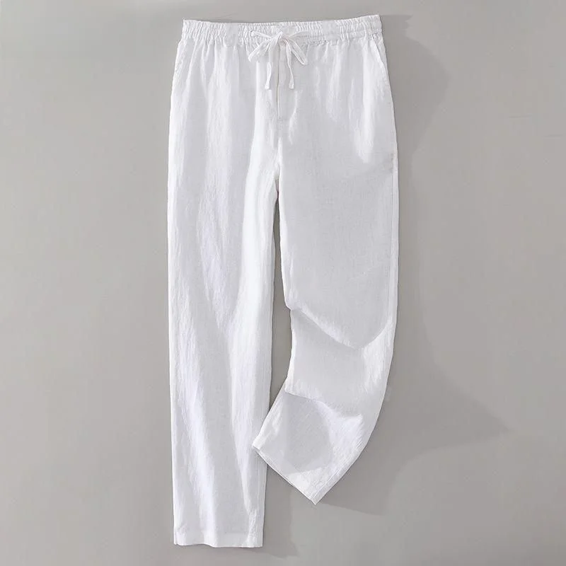 Men's Summer Thin Straight Leg Linen Pants Loose Large Size Casual Beach Long Trousers Breathable Comfortable Cotton Linen Shirt
Men's Summer Thin Straight Leg Linen Pants Loose Large Size Casual Beach Long Trousers Breathable Comfortable Cotton Linen Shirt