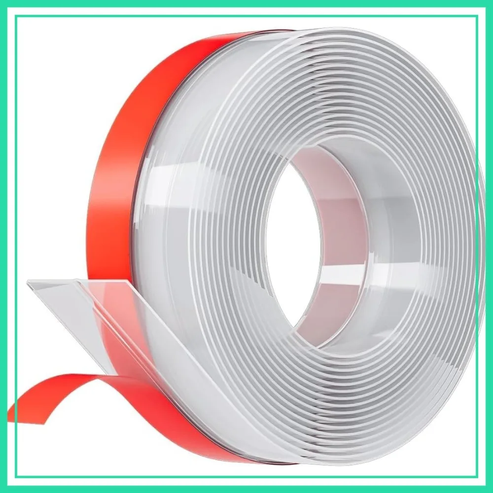 Silicone Door Weather Stripping Seal Tape, Draft Stopper for Doors Windows Shower Gaps (Thickness Upgrade)
Silicone Door Weather Stripping Seal Tape, Draft Stopper for Doors Windows Shower Gaps (Thickness Upgrade)