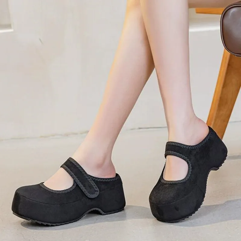 7cm Genuine Leather Suede Women Loafers Comfortable Slip on Women Shoes 2026 Summer Platform Wedge Sneakers Moccassin Slippers
7cm Genuine Leather Suede Women Loafers Comfortable Slip on Women Shoes 2026 Summer Platform Wedge Sneakers Moccassin Slippers