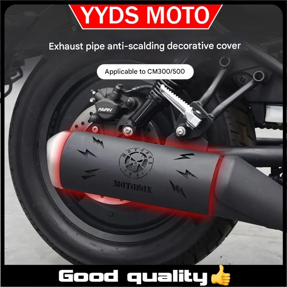 For HONDA Rebel 300 500 CM300 500 exhaust pipe anti-scalding cover decorative cover heat shield protective cover for honda rebel
For HONDA Rebel 300 500 CM300 500 exhaust pipe anti-scalding cover decorative cover heat shield protective cover for honda rebel