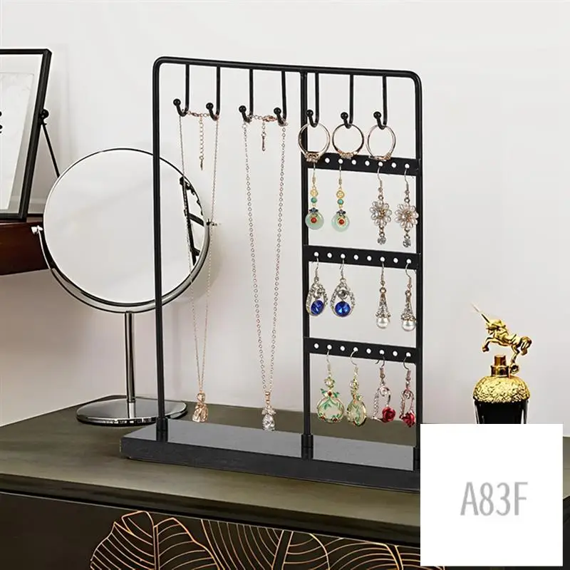 Marble Jewelry Display Stand Removable Desktop Earring Stand Necklaces Rings Jewelry Stand Jewelry Storage Rack Durable
Marble Jewelry Display Stand Removable Desktop Earring Stand Necklaces Rings Jewelry Stand Jewelry Storage Rack Durable