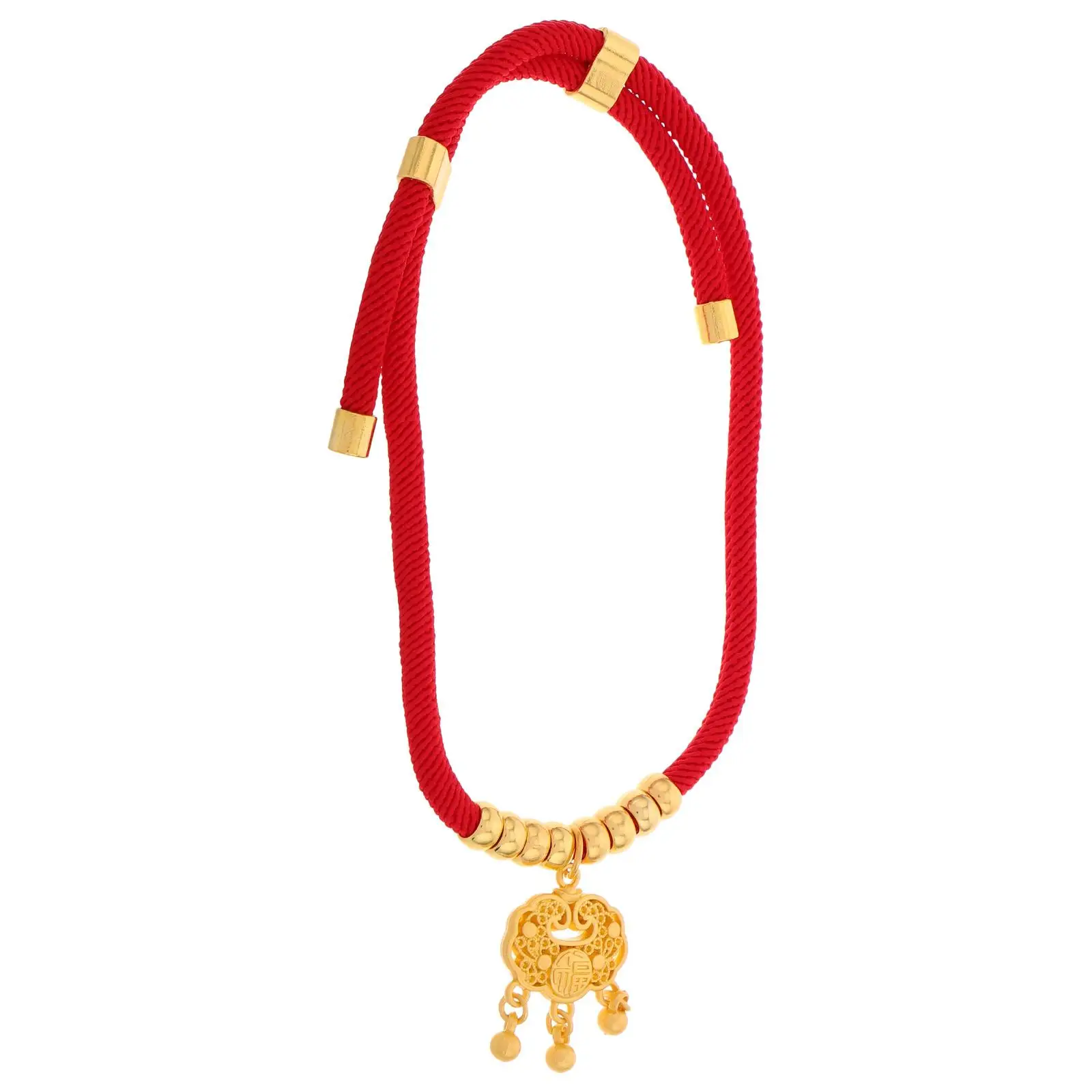 Pet Collar Cat Dog Necklace Red Rope Gold Beads Adjustable Durable Fade Resistant Craftsmanship Longevity Lock Cool Puppy Chain
Pet Collar Cat Dog Necklace Red Rope Gold Beads Adjustable Durable Fade Resistant Craftsmanship Longevity Lock Cool Puppy Chain