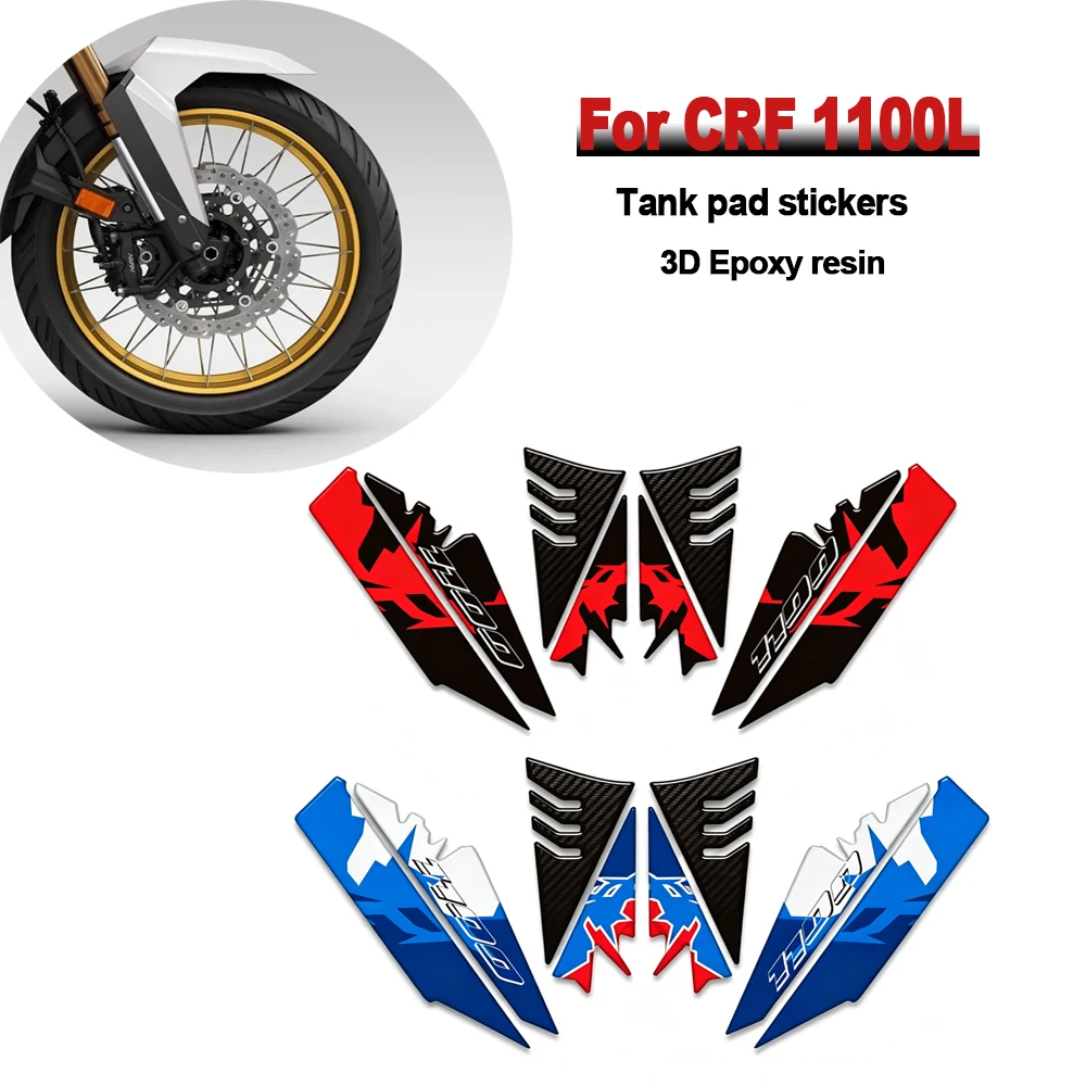 Motorcycle Fender Fairing Tank pad stickers protection decals kit For CRF 1100L 1000 L CRF1100L CRF1100 Africa Twin Sports 24-26
Motorcycle Fender Fairing Tank pad stickers protection decals kit For CRF 1100L 1000 L CRF1100L CRF1100 Africa Twin Sports 24-26