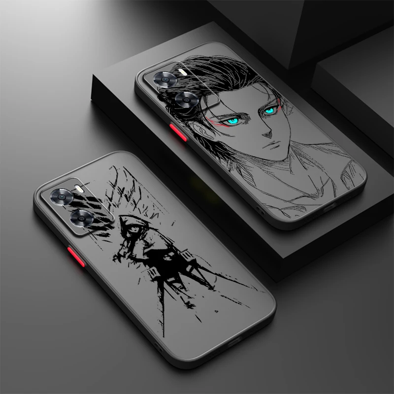 Attack On Titan Art Hot Frosted Translucent For OPPO X5 X3 A54S A5 A94 A16 A53S A57 A74 A72 A96 A98 A78 5G Soft Phone Case
Attack On Titan Art Hot Frosted Translucent For OPPO X5 X3 A54S A5 A94 A16 A53S A57 A74 A72 A96 A98 A78 5G Soft Phone Case