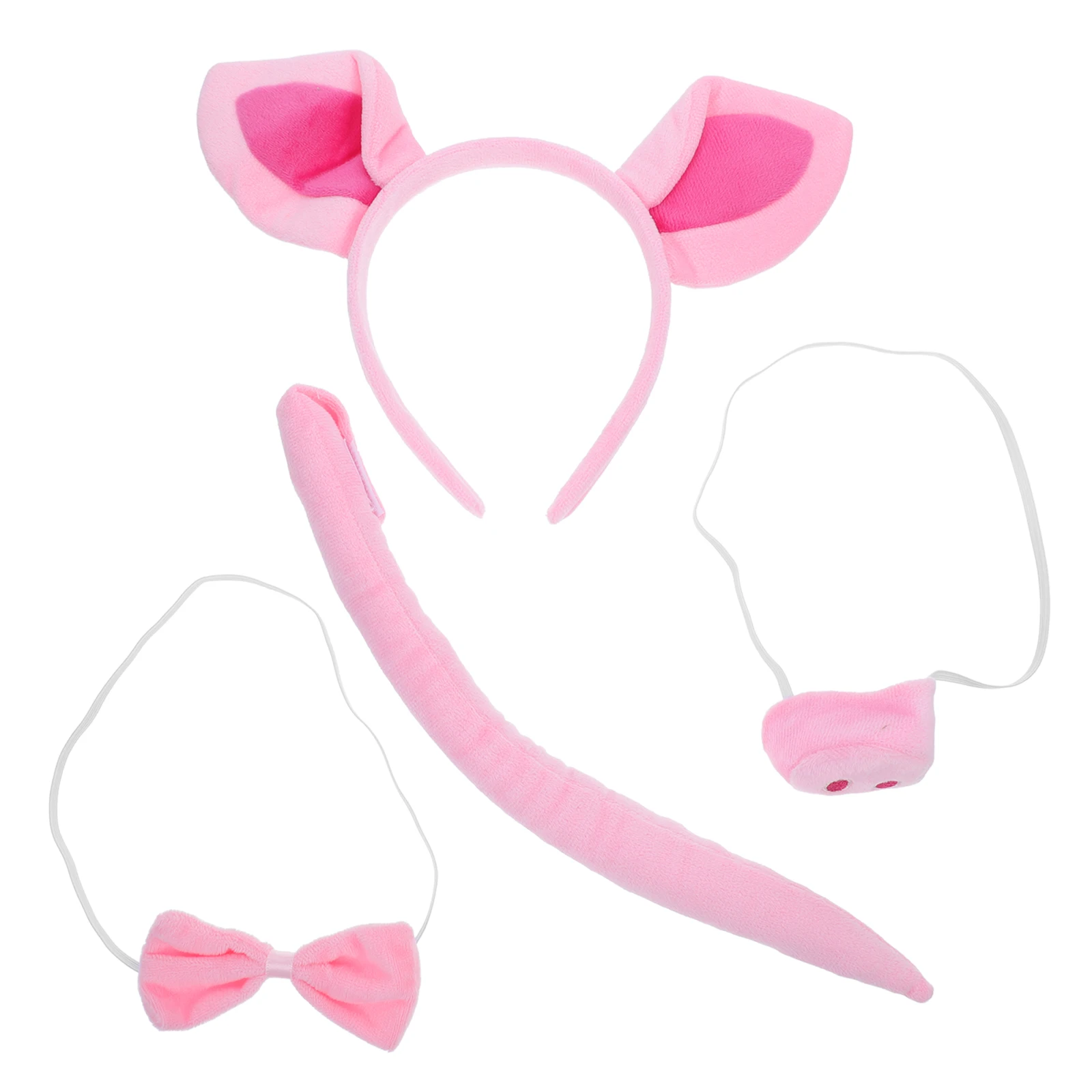 1 set Pig Costume Set PP Non Shedding Halloween Cosplay Party Supplies Pig Ears Headband Bow Nose Tail Accessories
1 set Pig Costume Set PP Non Shedding Halloween Cosplay Party Supplies Pig Ears Headband Bow Nose Tail Accessories