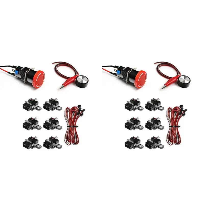 ABKW-2X Essential Accessories Kit For CNC Machine 3018Prove,Emergency Stop,Z-Axis Tool Setting Touch Probe, Micro-Switches
ABKW-2X Essential Accessories Kit For CNC Machine 3018Prove,Emergency Stop,Z-Axis Tool Setting Touch Probe, Micro-Switches