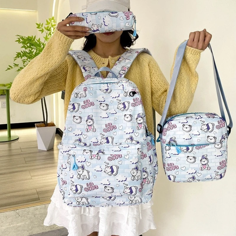 Student Backpack Lightweight Kids Backpacks for Boy Large Capacity Cute Backpack School Bags Travel Backpacks Designer Bags 백팩
Student Backpack Lightweight Kids Backpacks for Boy Large Capacity Cute Backpack School Bags Travel Backpacks Designer Bags 백팩