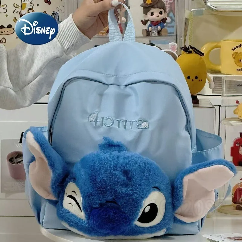 Disney Stitch New Doll Backpack Cartoon Cute Plush Doll Children's Schoolbag Large Capacity Fashion Casual Backpack Waterproof
Disney Stitch New Doll Backpack Cartoon Cute Plush Doll Children's Schoolbag Large Capacity Fashion Casual Backpack Waterproof