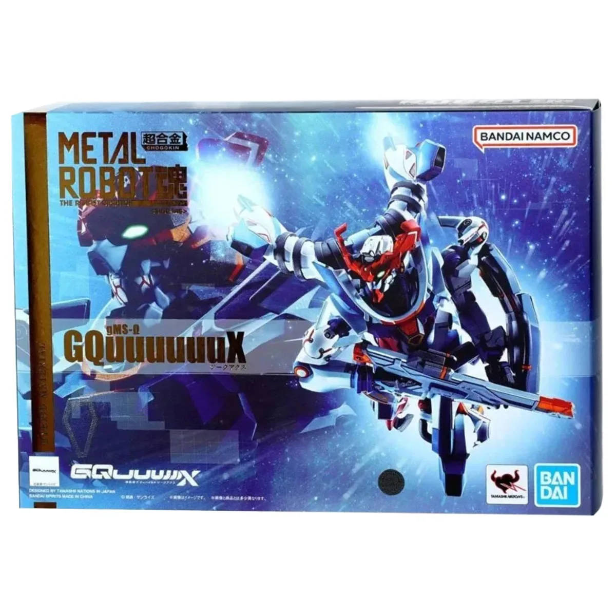 Коллекционная модель Bandai Metal Robot Spirits Action Figure GMS-Ω G-QuuuuuuX Gundam Reconguista in G, вдохновленная серией G, готовая литая фигурка из сплава
Коллекционная модель Bandai Metal Robot Spirits Action Figure GMS-Ω G-QuuuuuuX Gundam Reconguista in G, вдохновленная серией G, готовая литая фигурка из сплава