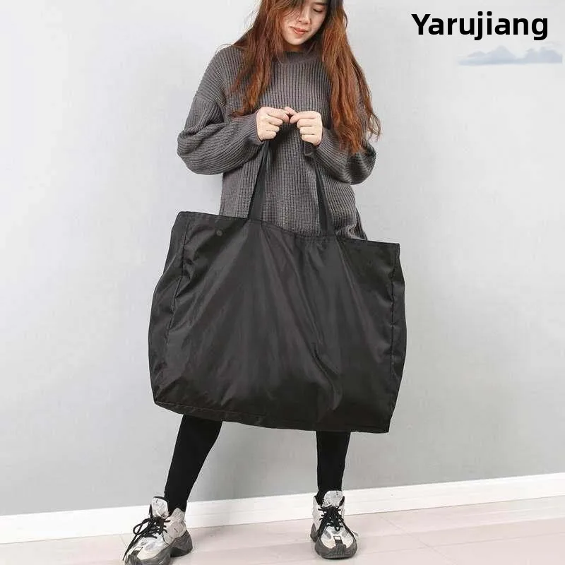 Extra Large Waterproof Canvas Shopping Bag Portable Handheld Travel Foldable Shoulder Bag High Capacity Tote Bag for Women
Extra Large Waterproof Canvas Shopping Bag Portable Handheld Travel Foldable Shoulder Bag High Capacity Tote Bag for Women