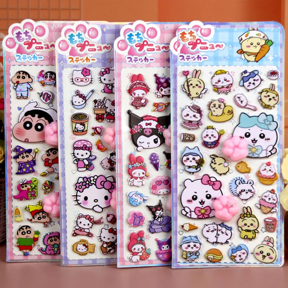 1Pcs Kawaii Sanrio Hello Kitty Soft Puffy Butt 3D Stickers DIY Laptop Scrapbook Phone Case Decor Decals Decompression Gifts
1Pcs Kawaii Sanrio Hello Kitty Soft Puffy Butt 3D Stickers DIY Laptop Scrapbook Phone Case Decor Decals Decompression Gifts