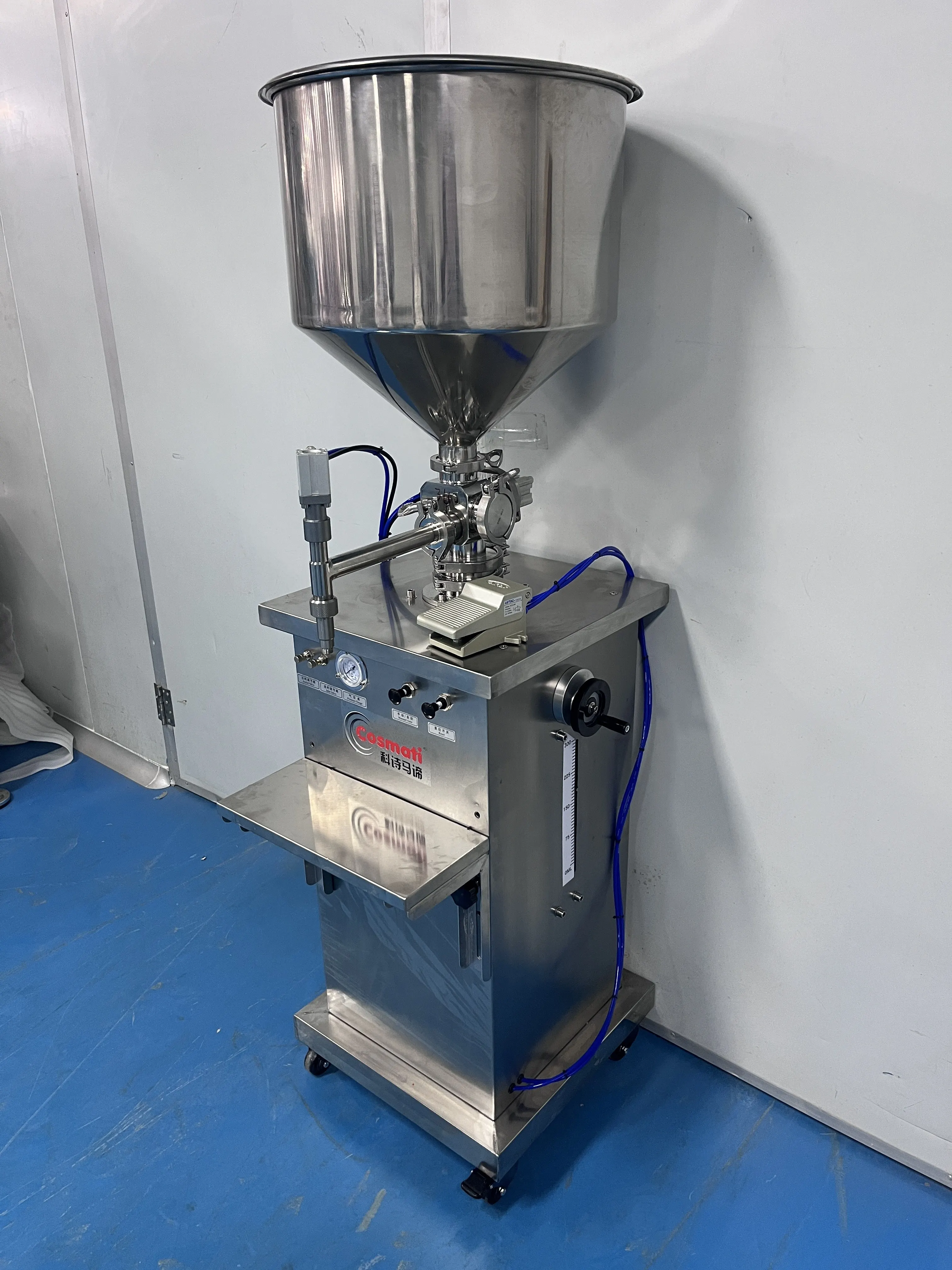 Semi-automatic Very Viscous Cream Paste Filler Liquid Material Packaging Equipment Gel Ointment Filling Machine For Cosmetics
Semi-automatic Very Viscous Cream Paste Filler Liquid Material Packaging Equipment Gel Ointment Filling Machine For Cosmetics
