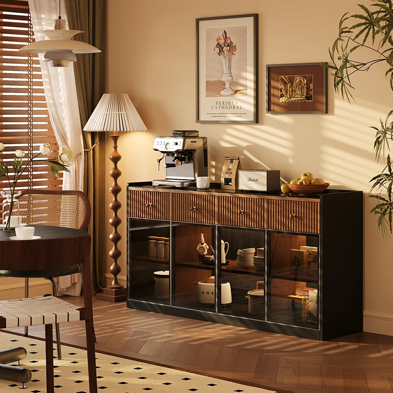 Medieval locker Floor-to-ceiling locker Slate dining side cabinet Against the wall Solid wood tea cabinet Living room locker Low
Medieval locker Floor-to-ceiling locker Slate dining side cabinet Against the wall Solid wood tea cabinet Living room locker Low