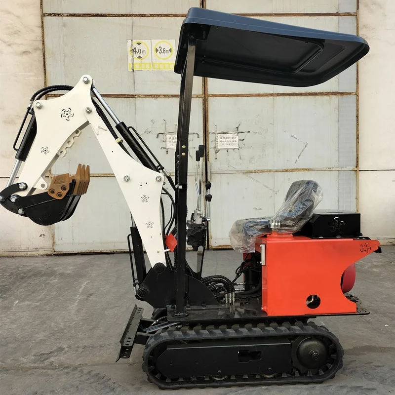 High Quality 0.8/1/1.2/1.5-ton Small Excavators for Agricultural Use, Small Hydraulic Tracked Mini Excavators for Sale
High Quality 0.8/1/1.2/1.5-ton Small Excavators for Agricultural Use, Small Hydraulic Tracked Mini Excavators for Sale