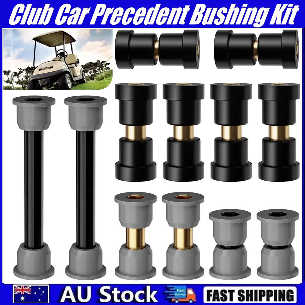 Комплект полиуретановых втулок для передней и задней подвески Club Car Precedent
Комплект полиуретановых втулок для передней и задней подвески Club Car Precedent