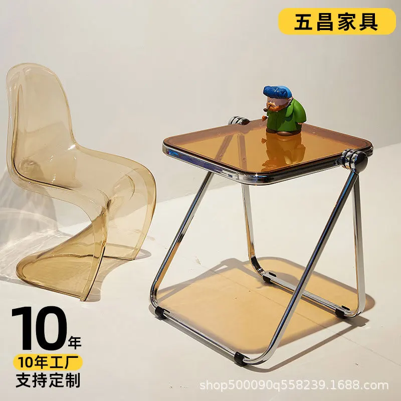 Sofa side folding small table Internet celebrity mini mobile bedside table creative small square tea table multi-function
Sofa side folding small table Internet celebrity mini mobile bedside table creative small square tea table multi-function