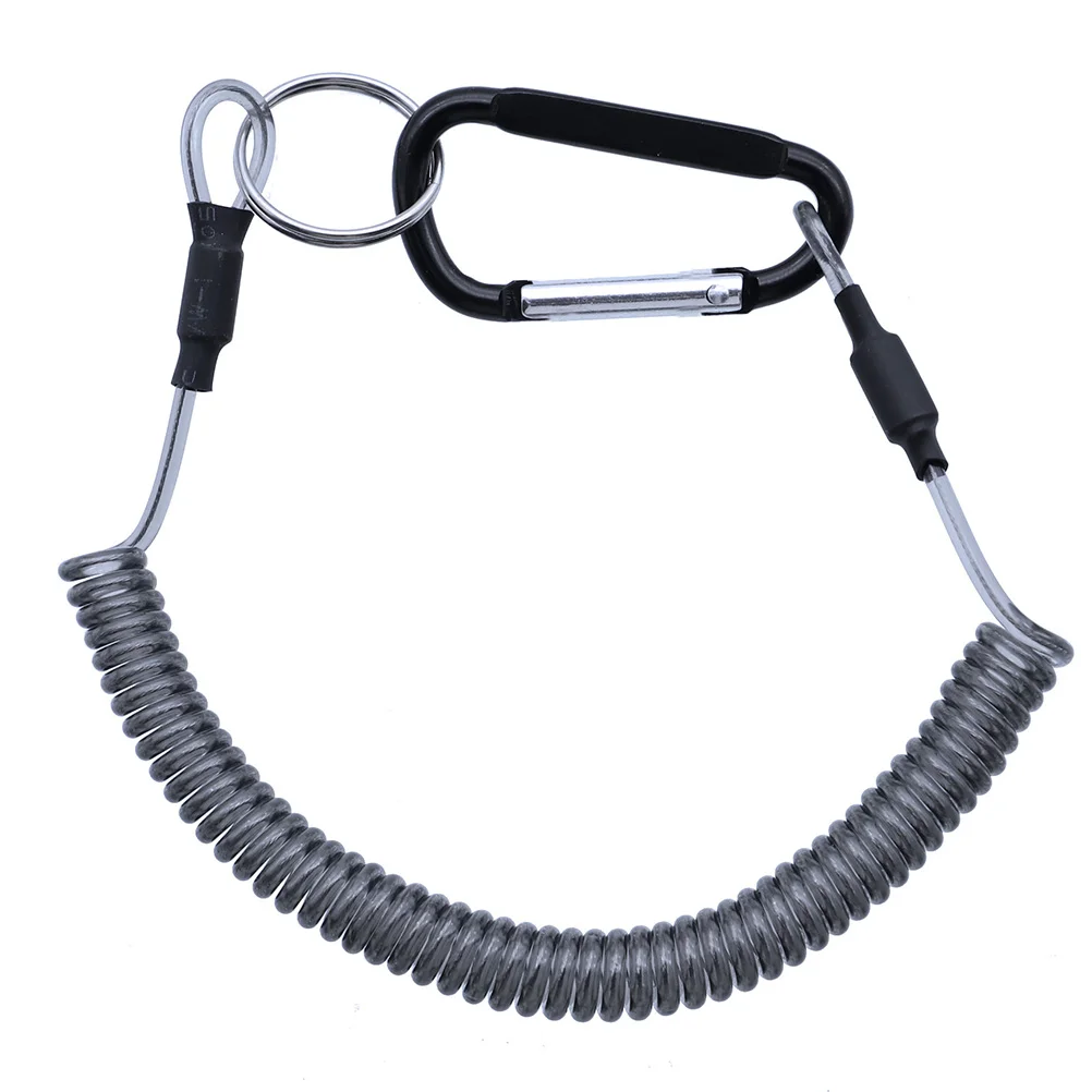 10 Pcs Retractable Elastic Ropes Steel Key Rings Fishing Tether for Outdoor Lanyard
10 Pcs Retractable Elastic Ropes Steel Key Rings Fishing Tether for Outdoor Lanyard