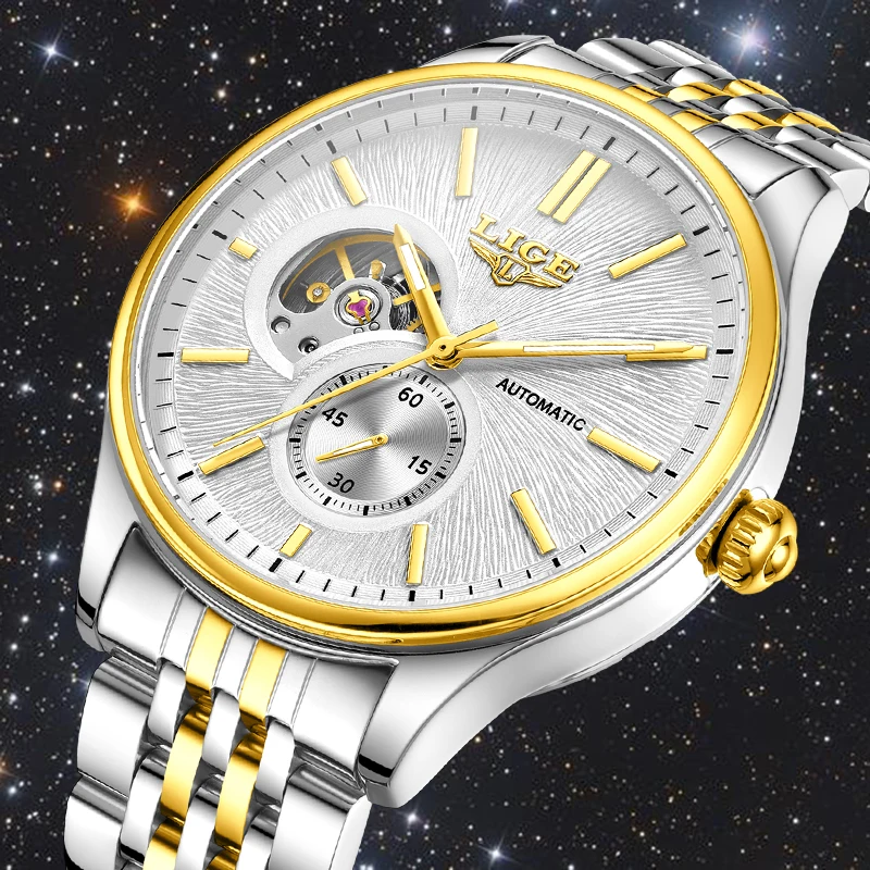 LIGE лучший бренд класса люкс механические мужские часы деловые повседневные водонепроницаемые светящиеся автоматические часы из нержавеющей стали для мужчин часы
LIGE лучший бренд класса люкс механические мужские часы деловые повседневные водонепроницаемые светящиеся автоматические часы из нержавеющей стали для мужчин часы