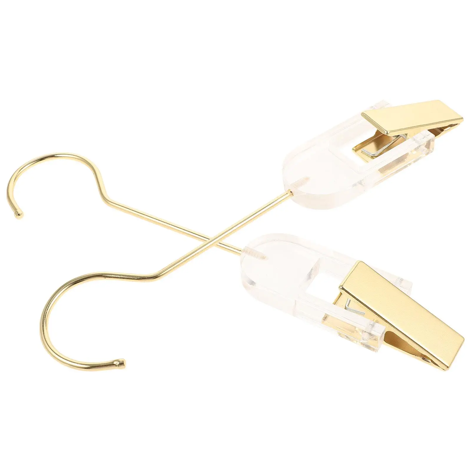 2 Pcs Coatpin Hooks Closet Hanger with Clips Hat Wardrobes Clothes Acrylic Garment Baby Laundry
2 Pcs Coatpin Hooks Closet Hanger with Clips Hat Wardrobes Clothes Acrylic Garment Baby Laundry