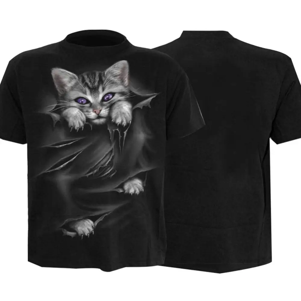 Summer Fashion Cat Picture T-Shirts For Men Casual 3D Print Tees Hip Hop Personality Round Neck Short Sleeve Tops
Summer Fashion Cat Picture T-Shirts For Men Casual 3D Print Tees Hip Hop Personality Round Neck Short Sleeve Tops