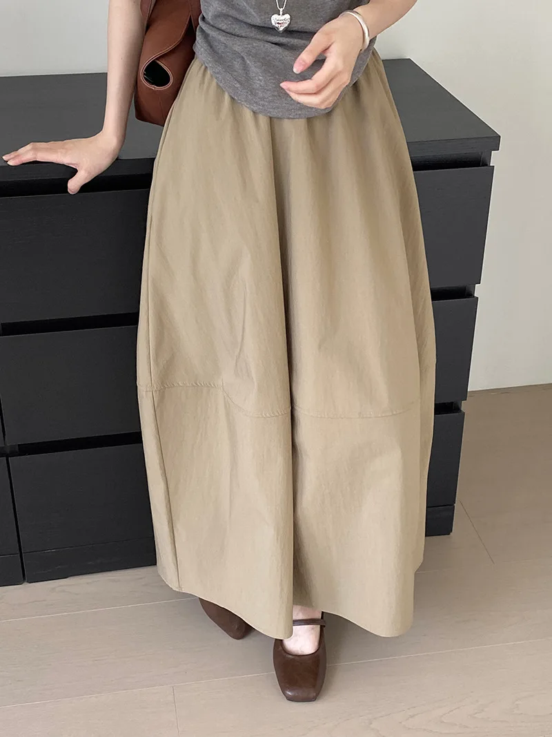 Korean Style Early Spring Design Sensation Women's A-Line Midi Skirt Fluffy Half-length Skirts High Waist Gored Skirts
Korean Style Early Spring Design Sensation Women's A-Line Midi Skirt Fluffy Half-length Skirts High Waist Gored Skirts