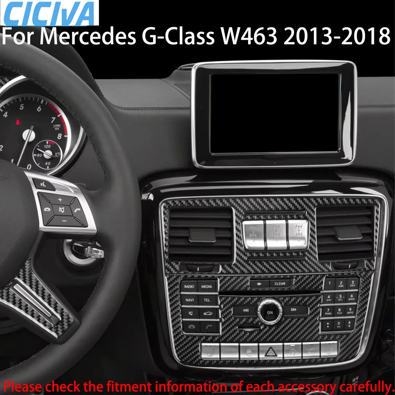 For Mercedes Benz G Class W463 2013-2018 Accessories Interior Headlight Door Handle Dashboard Carbon Fiber Cover Tuning Stickers
For Mercedes Benz G Class W463 2013-2018 Accessories Interior Headlight Door Handle Dashboard Carbon Fiber Cover Tuning Stickers