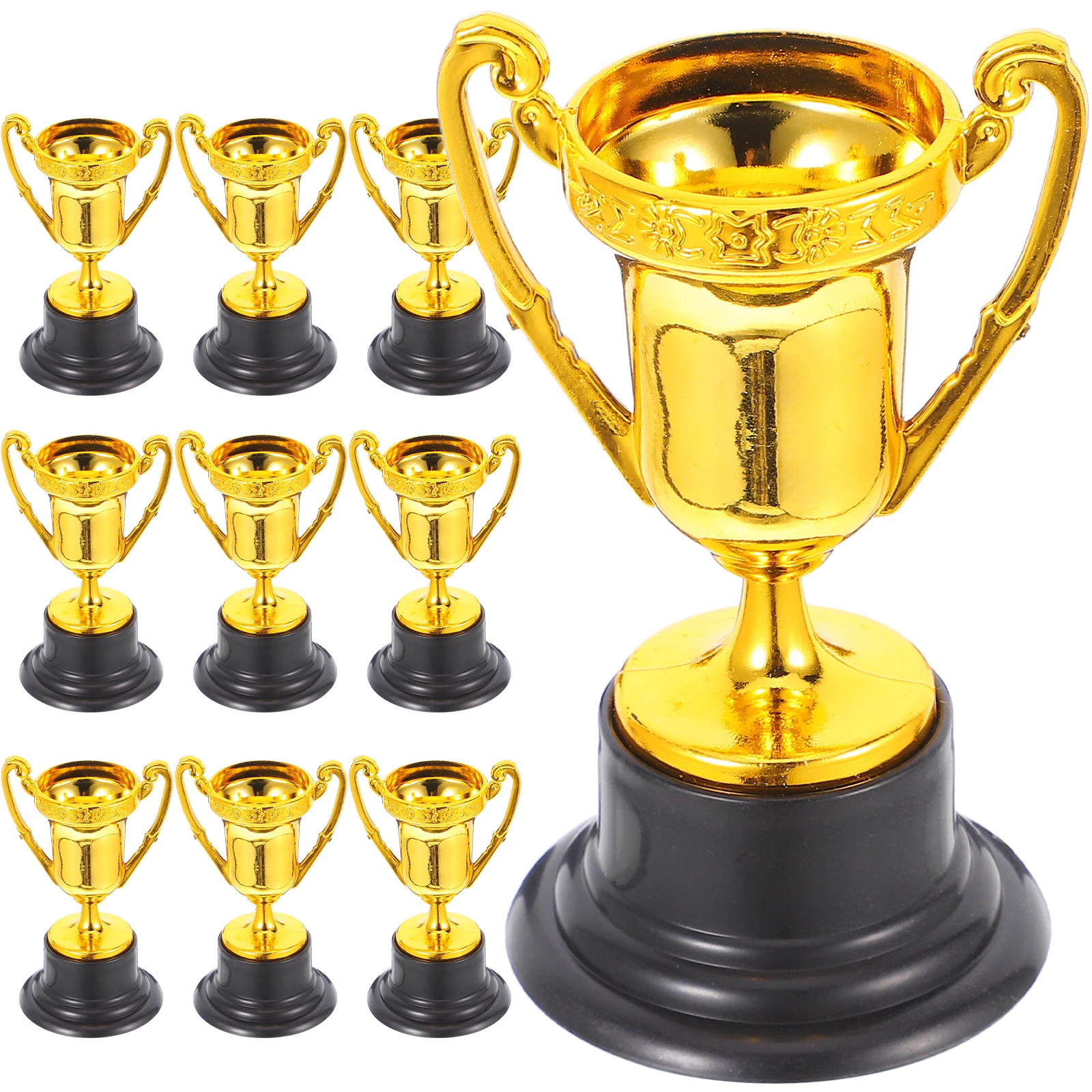 10pcs Small Kids Trophy Plastic Reward Prize Mini Ceremony Awards Child Trophies Party Game Prizes Classroom Rewards Durability
10pcs Small Kids Trophy Plastic Reward Prize Mini Ceremony Awards Child Trophies Party Game Prizes Classroom Rewards Durability