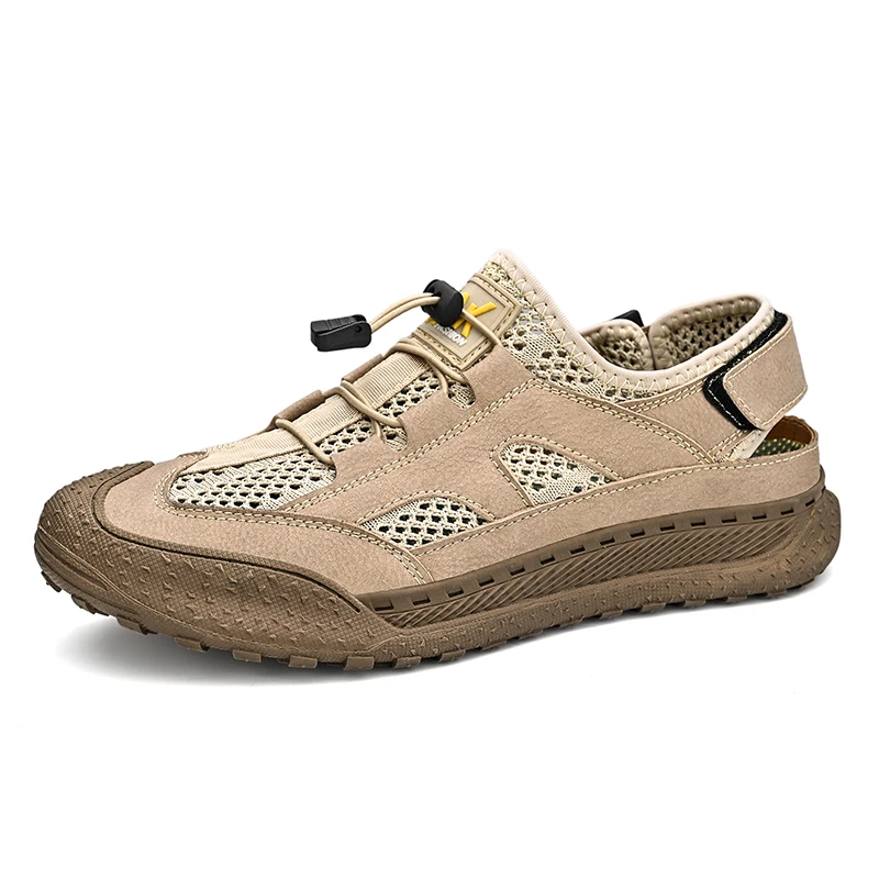 2025Summer New Breathable Comfortable Lightweight High Quality Cowhide Mesh Closed Toe Casual Sandals Men's Shoes38-46
2025Summer New Breathable Comfortable Lightweight High Quality Cowhide Mesh Closed Toe Casual Sandals Men's Shoes38-46