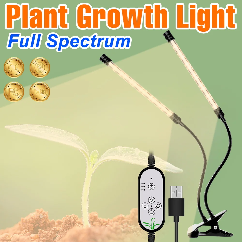 LED Plants Light USB Phytolamp Seedling Grow Light Flower Seeds Indoor Cultivation Lamp For Growbox Timed Dimming LED Phyto Lamp
LED Plants Light USB Phytolamp Seedling Grow Light Flower Seeds Indoor Cultivation Lamp For Growbox Timed Dimming LED Phyto Lamp
