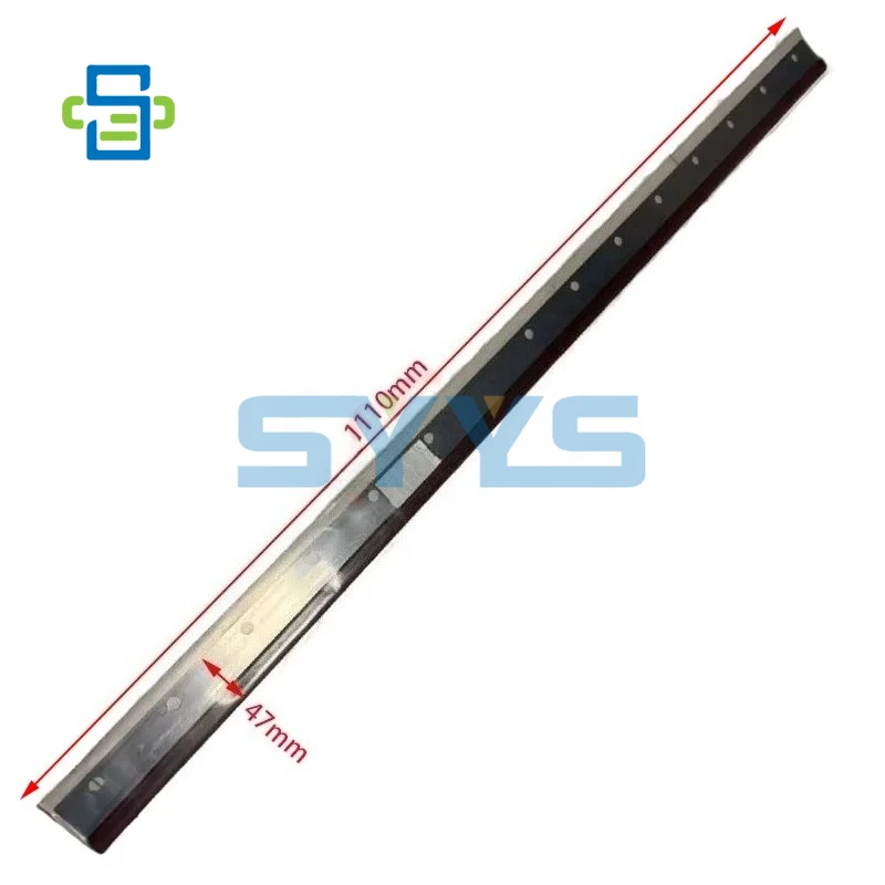 2 Pieces Komori L40 Wash UP Blade 1110*47mm with 15 Holes High Quality Komori Spare Parts Printing Machine
2 Pieces Komori L40 Wash UP Blade 1110*47mm with 15 Holes High Quality Komori Spare Parts Printing Machine