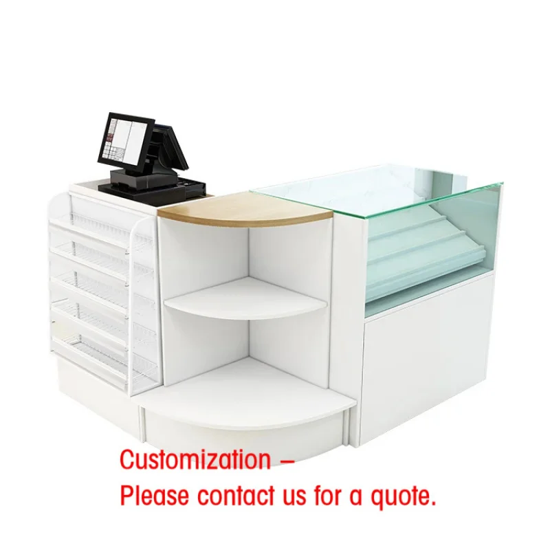 custom.Movable Checkout Counter with Glass Display Cabinet Stores, Shops, Pharmacy
custom.Movable Checkout Counter with Glass Display Cabinet Stores, Shops, Pharmacy