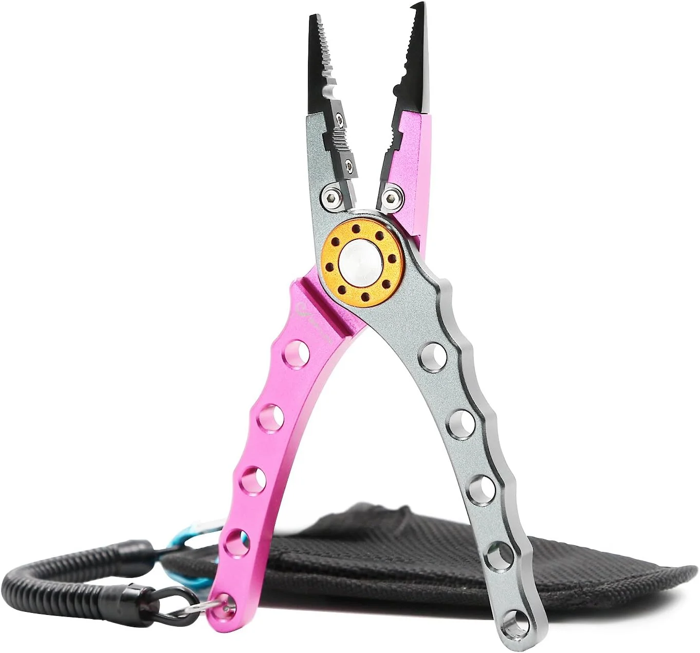 SANLIKE Fishing Pliers Aluminum Braid Cutters 7inch Hook Remover Saltwater Fishing Gear Corrosion Resistant Fishing Tools Split
SANLIKE Fishing Pliers Aluminum Braid Cutters 7inch Hook Remover Saltwater Fishing Gear Corrosion Resistant Fishing Tools Split