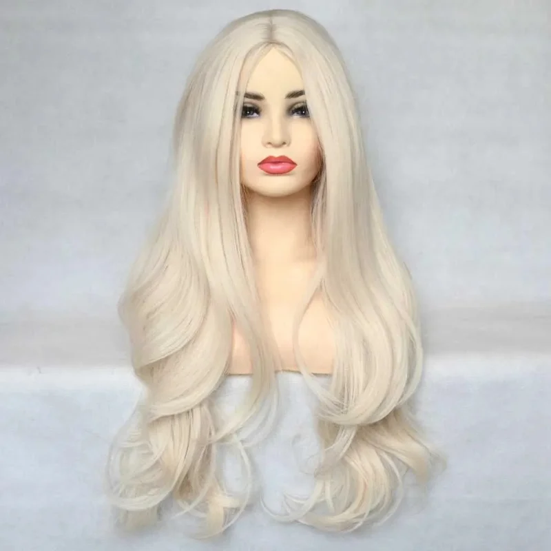New Arrival Voguequeen Platinum Synthetic Natural Wave Full Male Long Wig Heat Resistant Fiber Female Role Playing Z 241028
New Arrival Voguequeen Platinum Synthetic Natural Wave Full Male Long Wig Heat Resistant Fiber Female Role Playing Z 241028