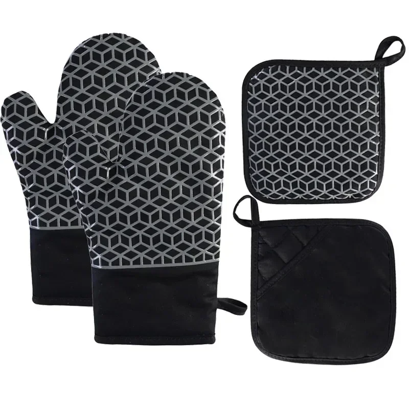 Kitchen Heat Insulation Gloves, Silicone High Temperature Resistant Heat Insulation Pad, Household Baking Anti-scalding Gloves
Kitchen Heat Insulation Gloves, Silicone High Temperature Resistant Heat Insulation Pad, Household Baking Anti-scalding Gloves