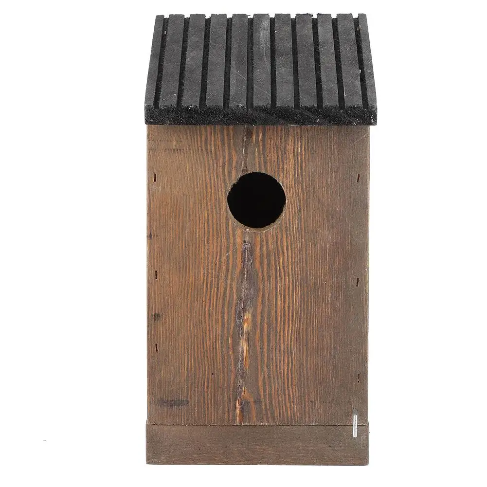 Wooden Hanging Bird House DIY Breeding Parrots Nest Outdoor Garden Decoration - Natural Wood Bird Nest Box
Wooden Hanging Bird House DIY Breeding Parrots Nest Outdoor Garden Decoration - Natural Wood Bird Nest Box